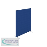 Jemini Floor Standing Screen 1400x25x1600mm Blue FST1416SRB