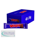 Cadbury Wispa Chocolate Bar 36g (Pack of 48) 4015891