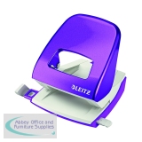 Leitz NeXXt WOW Metal Office Hole Punch 30 sheets Purple 50081062