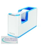 Leitz WOW Tape Dispenser White/Blue 53641036