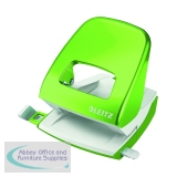 Leitz NeXXt WOW Metal Office Hole Punch 30 sheets Green 50081054