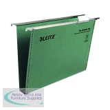 Leitz Ultimate Suspension File Foolscap Green (50 Pack) 17450055