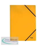 Leitz Recycle Card Folder/Elastic Bands A4 Yellow (Pack of 10) 39080015