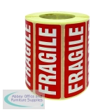 Fragile Parcel Labels 1000 Per Roll MA07624