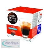 Nescafe Dolce Gusto Lungo Decaffeinated Coffee Capsules (Pack of 48) 12219256