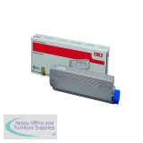 Oki C822 Cyan Toner Cartridge 44844615