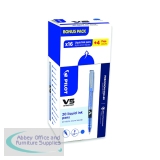 Pilot V5 Liquid Ink Rollerball Pen 0.5 Fine Tip Blue Value Pack 16 + 4 FREE (Pack of 20) 3131910516514