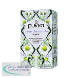 Pukka Three Chamomile Tea Bags Organic (Pack of 20) 05060229012579