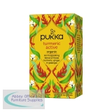 Pukka Turmeric Active Tea Bags Organic (Pack of 20) 45060519140751