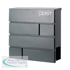 Phoenix Estilo Top Loading Letter Box Graphite MB0121KA