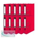 Pukka Brights Lever Arch File A4 Red (10 Pack) BR-7758