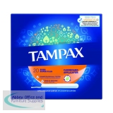 Tampax Blue Super+ Tampons x20 (Pack of 8) 98514
