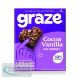 Graze Cocoa Vanilla Oat Boosts 30g Pack of 4 3586