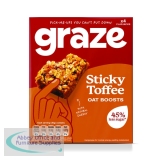 Graze Sticky Toffee Oat Boosts 30g Pack of 4 3620
