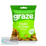 Graze Chilli and Lime Crunch 35g Pack of 10 3845