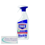 Viakal Professional Disinfectant Limescale and Washroom Cleaner Spray 750ml (Pack of 10) PX95989C