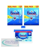 Finish Power Essential Dishwasher Tabs Lemon x100 buy 2 get 1 Finish Dishwasher Deep Cleaner Free