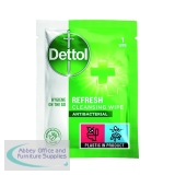 Dettol Antibacterial Cleansing Wipe Single Individual Pack (Pack of 600) 3184324