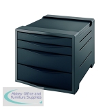 Rexel Choices Drawer Cabinet Black 2115609