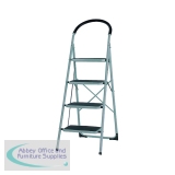 4 Tread White Step Ladder 359295