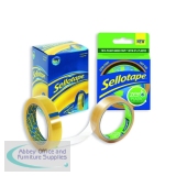 Sellotape Golden Tape 24mmx66m Pack 6 FOC Zero Plastic Tape