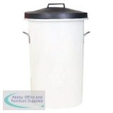 Dustbin Heavy Duty 85 Litres White