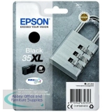 Epson 35XL Inkjet Cartridge High Yield Page Life 2600pp 41.2ml Black Ref C13T35914010