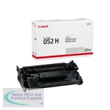 Canon 052H Laser Toner Cartridge High Yield Page Life 9200pp Black Ref 2200C002