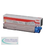 Oki MC853/873 Laser Toner Cartridge Page Life 7300pp Magenta Ref 45862838