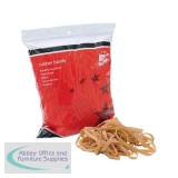 5 Star Office Rubber Bands No.69 Each 152x6mm Approx 141 Bands [Bag 0.454kg]