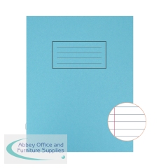 Silvine Exercise Book Ruled 229x178mm Blue (Pack of 10) EX104