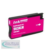 Compatible HP 3JA28AE 963XL Magenta Ink Tank Cartridge 1600 Page Yield