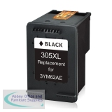 Compatible HP 3YM62AE 305XL Black Ink Cartridge 18ml / 240 page yield