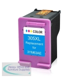 Compatible HP 3YM63AE 305XL Tri-Colour Ink Cartridge 18ml / 200 page yield