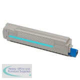 Compatible OKI 45862816 MC-873 Cyan Toner 10000 Page Yield