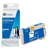 Compatible Epson 407X C13T07U240 Cyan Inkjet Cartridge 1900 Page Yield