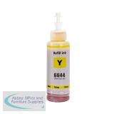 Compatible Epson C13T664440 Yellow Inkjet 6500 page yield