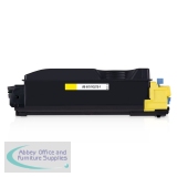 Compatible Kyocera Mita 1T02TVANL0 TK5270Y Yellow Laser Toner 6000 page yield