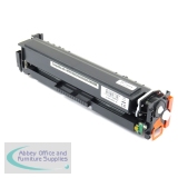 Compatible HP 415A (re-used oem chip) W2030A Black Toner 2400 Page Yield