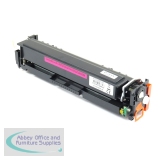 Compatible HP 415A (re-used oem chip) W2033A Magenta Toner 2100 Page Yield