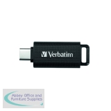 Verbatim Store n Go USB-C 3.2 Gen 1 Flash Drive 32GB ABS Black 49457