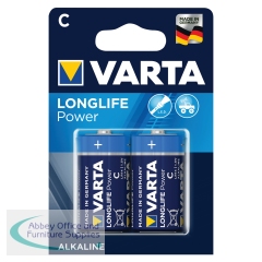 Varta C High Energy Battery Alkaline (2 Pack) 4914121412