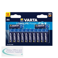 Varta AA Long life Battery Alkaline (12 Pack) 4906121482