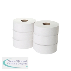 2-Ply Jumbo Toilet Roll 300m (Pack of 6) J26300DS