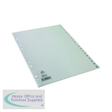 A4 White 1-20 Polypropylene Index WX01356