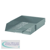 Contract Grey Letter Tray Plastic/Mesh Construction WX10054A