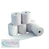 White Thermal Till Roll 80x70mm (Pack of 20) TH243