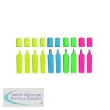 Hi-Glo Highlighter Chisel Tip Assorted (Pack of 10) 8440PK10