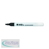 Black Whiteboard Markers Chisel Tip (Pack of 10) WX26035