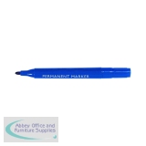 Blue Permanent Marker  Bullet Tip (Pack of 10) WX26046